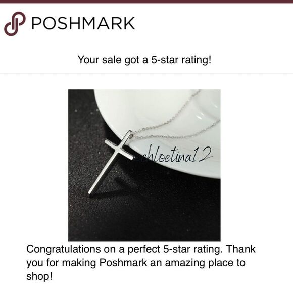 Sterling Silver Cross Necklace - Picture 11 of 14